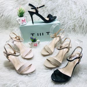 High heels premium TMT 988-1 sepatu tumit wanita import model tali