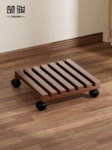 CHUJUN | Wheeled Braking Flower Pot Tray Indoor Outdoor Plant Stand