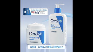 Kem dưỡng ẩm phục hồi sâu và ẩm mịn suốt 48H dành cho da khô duy trì hàng rào bảo vệ da CERAVE MOISTURISING CREAM 340G