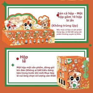 ORISTACO | Hộp Đồ Sưu Tập Hình Phigur Mahjong Chủ Đề Tiệc Zombie