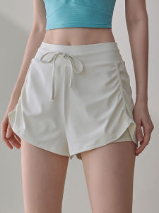Anti-Exposure Elastic Quick-Dry Yoga Shorts