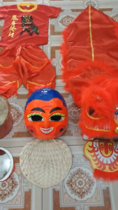 Combo Đầu múa lân cho bé từ 2 đến 10 tuổi