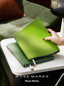 Business Stylish B5 Custom Logo Leather Journal