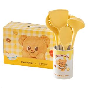 MODERN SWEETHOME | Non-stick Silicone Cooking Utensil Set