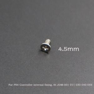 4.5mm Silver /6mm Black Screws Set For PS4 Controller JDM‑001 011 030 040 055 Handle Housing & Internal Repair Screw Kit