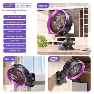 Quiet Desktop Electric Fan
