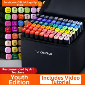 Touch Color | Student Specific Child-friendly Manga Drawing Quick Drying Markers