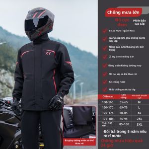 ZHENGYU | Bộ Áo Mưa và Quần Riêng Biệt cho Người Giao Hàng