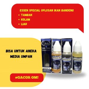 Essen Oplosan Bandeng Premium stella Aroma harum gurih kecut Tajam 30ml Oil base Campuran Minyak Bandeng Asli Kekuatan Aroma Sangat Kuat - Lazada