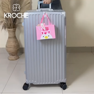 Kroche - Koper Bagasi Jumbo 32 Inch With TSA LOCK Koper Fiber Ukuran Besar