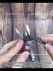 Kìm Cắt Móng Chân Tay Đức Chất Liệu Thép Không Gỉ Cao Cấp 20mm Đầu Nhọn Cong Chuyên Dụng Cho Móng Chân Mọc Ngược Dùng Được Cho Cả Tay Và Chân.