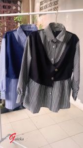 RIBYLA BLOUSE - Ukuran S M L XL XXL 3XL 5L - Atasan Wanita Jumbo