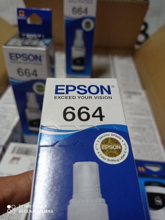 Epson 664 T664 Original Black Ink for L-Series Printers | Lazada PH