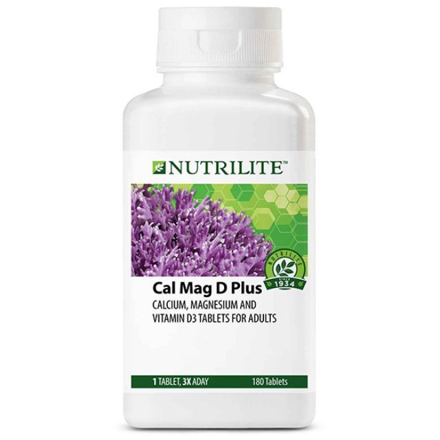 【ready Stock】amway Nutrilite Cal Mag D Plus 180 Tab Lazada