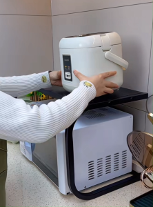 Kitchen Shelf Microwave Shelf Storage Rack Oven Storage Countertop Electric Rice Cooker Stand Printer Stand