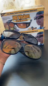 Kacamata Berkendara Anti Silau Siang & Malam HD VISION 1 Box isi 2pcs