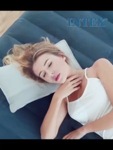 INEX ที่นอนเป่าลม เตียงลม สีน้ําเงิน เบาะนอน ที่นอน สวยงาม 【2.5 3.5 4.5 5 6 ฟุต】มีหลายขนาดสำเร็จ