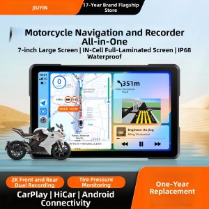 JIUYIN | Dual Lens Navigation and Dash Cam Motorbike and E-bike Specific All-in-one System
