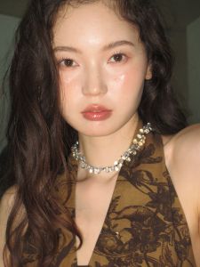 Molin Natural Double Layer Pearl Hollow out Irregular High-End Sensation Lockbone Chain Pendant Vintage Ring Earrings