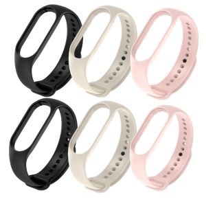 Sport Silicone Strap for Xiaomi Mi Band 9 8 7 NFC Replacement Belt for Miband 3 4 5 6 Bracelet Wriststrap Smartwatch Accessories