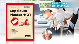 8pcs/1Pack Chili Pain Relieve Patch Chinese Medical Capsicum Plaster for Joints Porous Chilli Patch Compress