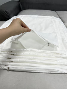 Hotel Standard Zippered Inner Cover for Pillow Sofa Cushion Protector Polyester Fiber Rectangular Washable All Seasons