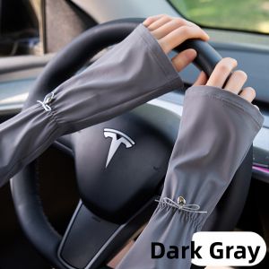 Miiow | Cat Woman Loose Ice Silk Sleeveless Gloves Women Summer Driving Cycling Sun Protection Arm Guard Anti UV Lightweight Sleeve Cover