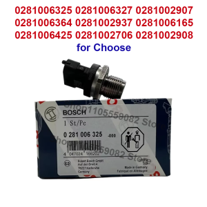 Bosch | Original Fuel Pressure Sensor 0281006325 0281006327 0281002907 0281006364 0281002937 0281006165 0281006425 0281002706 0281002908