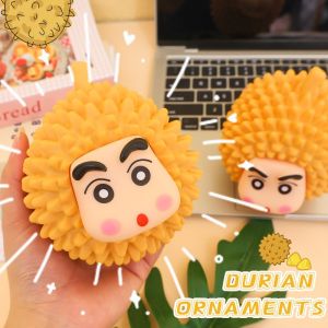 New Crayon Shin-chan Durian Ornament Soft Childrens Squeeze Toy Creative Handmade Desktop Car Home Ornament Decoration New Year Christmas Birthday Gift