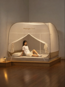 Simplified No-assembly Mosquito Net Bed Tent