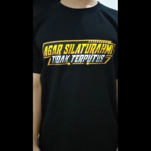 KAOS TSHIRT BAJU DISTRO PINJAM DULU 100 AGAR SILAHTURAMI TIDAK TERPUTUS