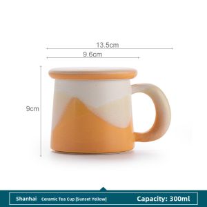 SANXUN | Tea Infuser Cup with Lid and Filter
