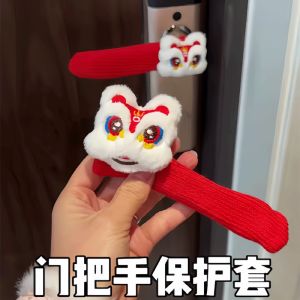 Red Snakes Year Door Handle Decorative Ornament Festive Home Hanging Decoration New Year Celebration Room Interior Design