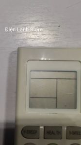 Remote máy lạnh sumikura.(Tặng kèm cặp pin).