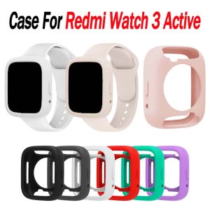 Silicone Case for Redmi Watch 3 Active Protection Shell Replacement for Xiaomi Redmi Watch 3 Active Protective Cover