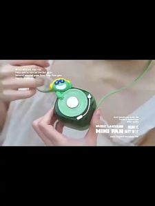 Banana พัดลมตัวเล็ก พัดลม พัดมือถือ พัดลมอัพเกรด ชาร์จUSB สะดวก ปลอดภัยในการพกพา พัดลมขนาดเล็ก 360 องศา