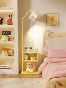 RUIDEDAN | Creative Smart Cartoon Bedside Table with Lamp
