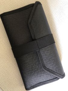 Premium Quality Leather Snake/Croc Design Booktype Money Bill Organizer Budget Wallet 10 Compartments