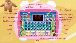 JoyToy Tablet Cerita Edukasi untuk Pembelajaran Anak-Anak