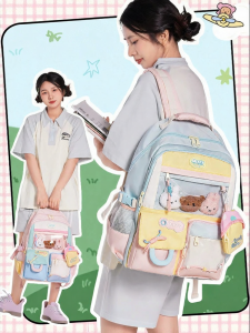 Miffy | Sweet Girl Style Colorful Large Capacity Backpack