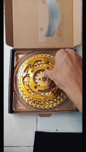 NHÔNG SÊN DĨA WAVE NHỎ DREAM SIRIUS EX50 MÀU BẠC  - BỀN BỈ KHÔNG KÊU KHÔNG NHẢY NHẬP KHẨU THÁI