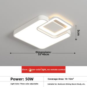 FANZHEN | Modern Minimalist Ceiling Main Light White