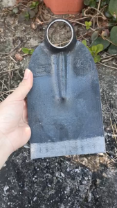 Lưỡi Cuốc Làm Vườn Cỡ (Vừa) (20x14cm) Thép Rèn Thủ Công - Đầu Cuốc Xới Đất Vun Gốc Trồng Cây Tiện Dụng Cho Gia Đình