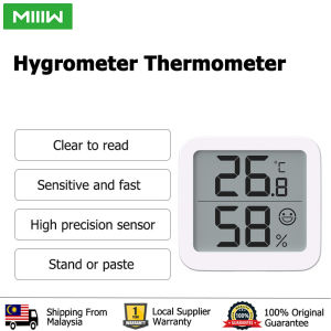 Xiaomi MIIIW Home Digital LCD Temperature Humidity Sensor Monitor Digital Thermometer Hygrometer Humidity Meter High Precision Sensor
