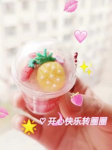 Bộ Kit Thủ Công Làm Cốc Boba Nhỏ Dán Kem