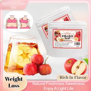 【Digestive Wellness】Apple Hawthorn Herbal Tea Natural Detox Improves Digestion Red Date Orange Peel Tea 苹果山楂茶8gx10pcs