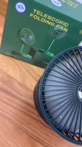 Kias Angin Lipat Kipas Meja Kipas Angin Portable Putar 180 Mini Fan Recharge