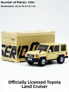 POWERBUILD | Authorized Toyota Land Cruiser Building Blocks Toy