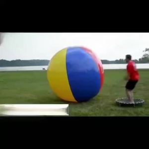 New Outdoor Gmaes Fun Toys Giant Outdoor Beach Ball Colorful PVC Inflatable Ball for Lawn Games School Fun Family Activities