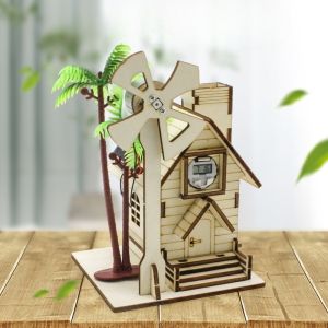 Diy solar-powered childrens science and education experimental toys hand-assembled models science and education toys